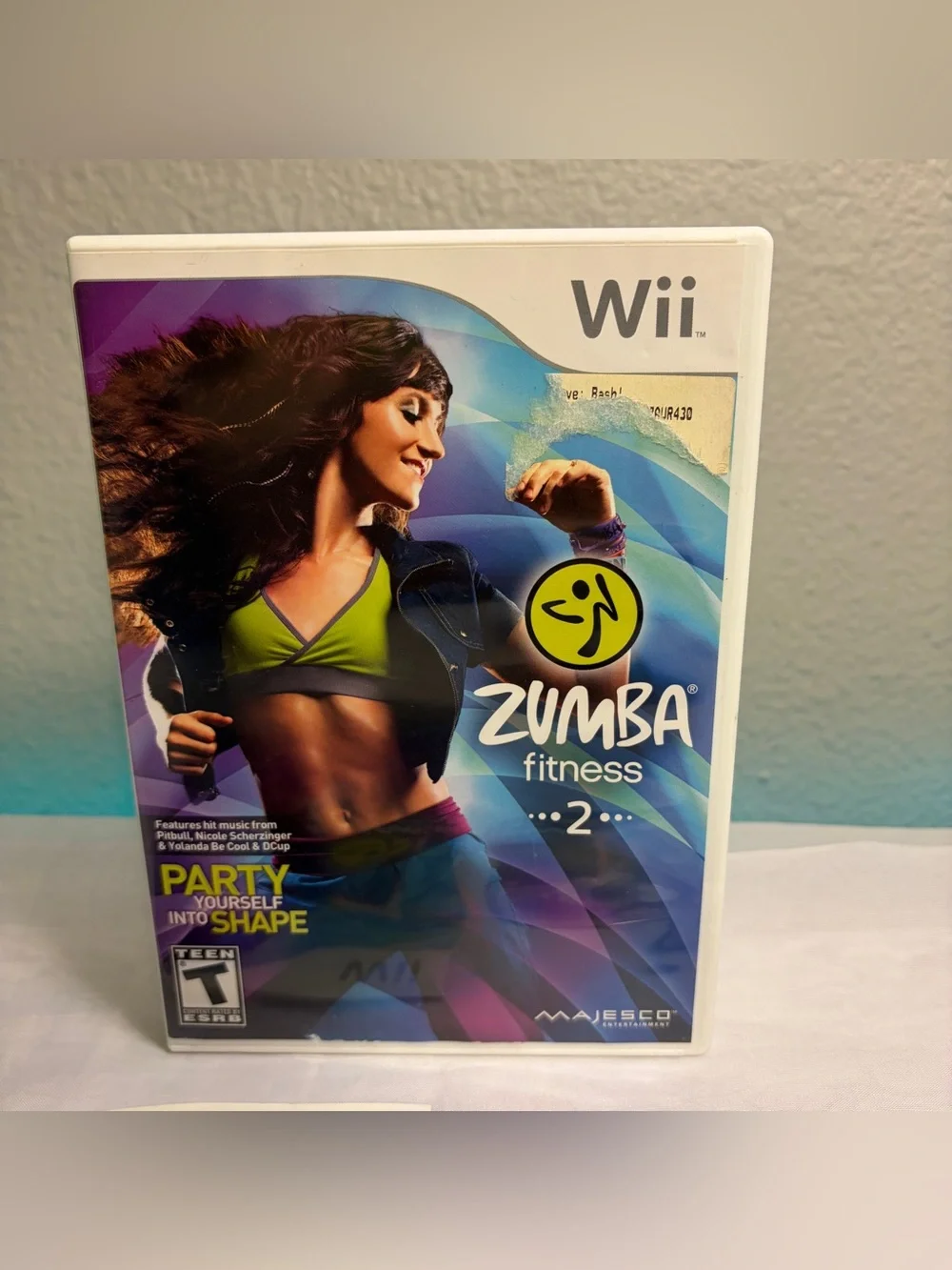 Zumba Fitness 2 (Nintendo Wii, 2011) Complete Clean CIB Tested & Works Videogame